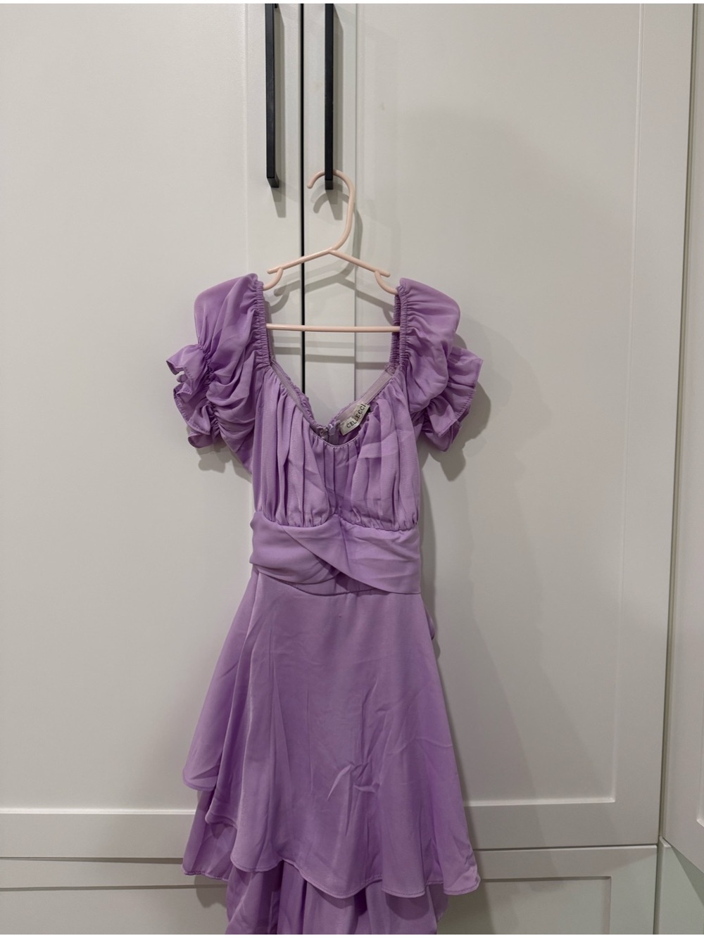 Cellecci Purple Mini Dress